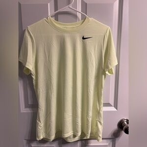 Nike Tee. Size Large. Women’s. Bright Yellow. Like New.